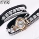 thumbnail image 4 of Pulseras para mujer, regalos para mujer CCQ Reloj de pulsera analógico de cuarzo con esfera de cristal y diamantes de imitación vintage para mujer, 4 of 5