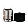 thumbnail image 1 of Transemion Reliable Stainless Steel Camping Stove For Outdoor Enthusiasts Wide Application Easy Low, 1 of 6