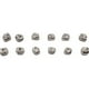 thumbnail image 3 of 12 piezas de corona de dientes dentales de acero inoxidable para niños/suministros de odontología para adultos corona temporal TUNC Sencillez, 3 of 5