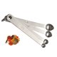 thumbnail image 2 of Cucharas de medir para hornear de cocina de acero inoxidable 4PCS Spice Spoons para ingredientes secos y líquidos, 2 of 5