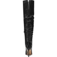 thumbnail image 4 of INC Womens Black Slouch Cushioned Iyonna Pointed Toe Stiletto Zip-Up Dress Boots 11 M, 4 of 4