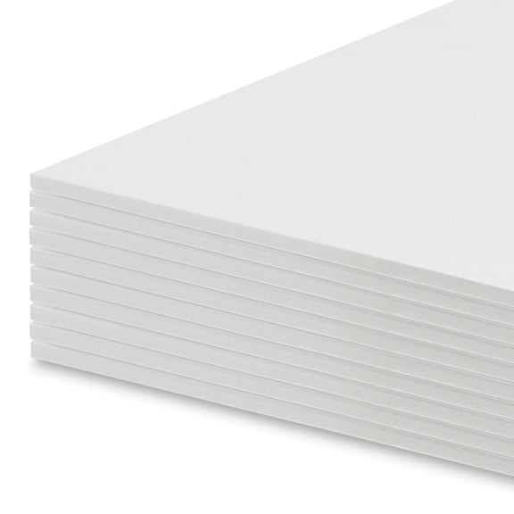 White Foam Board - 20" x 30" x 3/16", Pkg of 10