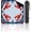 Color-129, variant on Mahjong Mat – 31.5x31.5 Inch with Carrying Bag, Red Lobster Fish Nautical Striped Blue Non-Slip Noise-Reducing Game Mat for Mahjong, Poker, Dominoes & Board Games