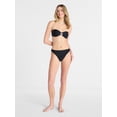 thumbnail image 2 of No Boundaries Mid Rise Bikini Bottoms, Women's XXS-XXL, 2 of 5