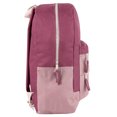 thumbnail image 6 of 24 Pack of Bulk Wholesale 17 Inch Multi Pocket Backpacks with 2 Front Zippered Accessory Pockets and Large Main Compartment for Travel and Commuting in Raspberry, 6 of 7