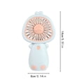 thumbnail image 3 of BotaniNest Portable USB Desk Fan With Flexible Gooseneck And Quiet For Home Computer, 3 of 4
