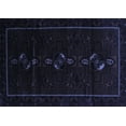 thumbnail image 1 of Ahgly Company Machine Washable Indoor Rectangle Persian Blue Traditional Area Rugs, 5' x 8', 1 of 4