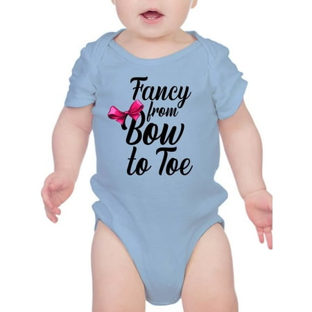 

Fance From Bow To Toe Bodysuit Infant -Smartprints Designs Newborn