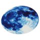 thumbnail image 3 of Glow in The Dark Wall Stickers Luminous Moon Star Dot Wall Stickers Wall Decals Decor for Bedroom Living Room Blue, 3 of 5
