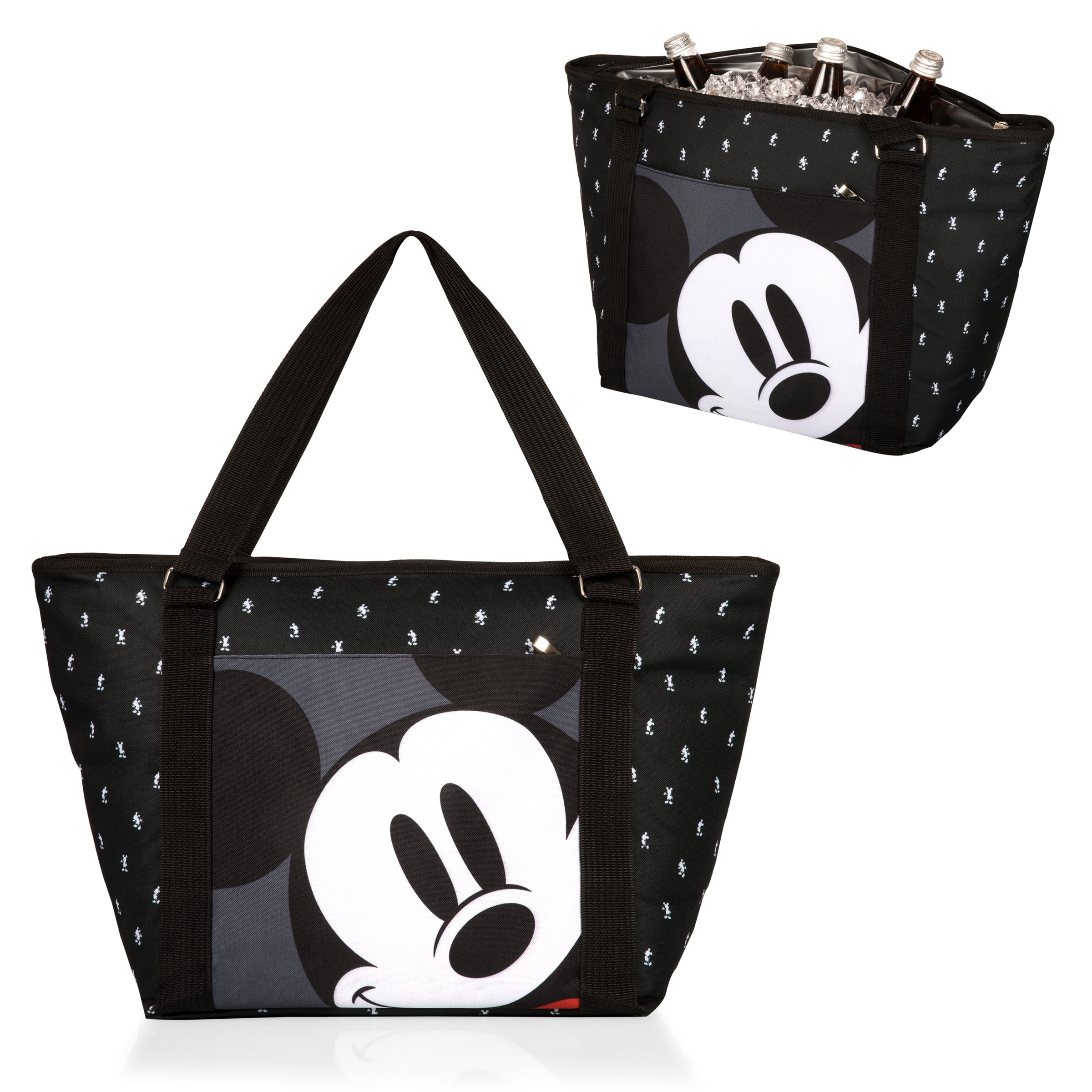 Oniva Disney Mickey Mouse 20 qt. Insulated Cooler Tote Bag, 24-Can Capacity, Mickey Mouse Step and Repeat Pattern