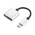 thumbnail image 1 of EGNMCR Adapter Charge And Headphone 2 In 1 Type-C To 3.5mm Aux Audio USB C Cable a cable, 1 of 1