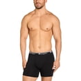 thumbnail image 2 of Champion Men’s Boxer Briefs – 5 Pack Cotton Flex Underwear, Tag Free and Hidden Fly, Sizes S–2XL, 2 of 4
