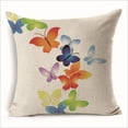 thumbnail image 6 of Square Cloth Pillow Covers with Butterfly Images, 6 of 11
