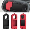 thumbnail image 3 of keepw Case Protective Panoramic Camera Accessories Cases Pure Simple Comfortable Soft Skin Sleeve No Dust for X3 Red, 3 of 8