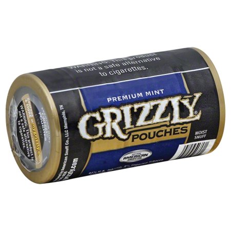 UPC 042100000054 product image for Grizzly Mint Pouch Can | upcitemdb.com