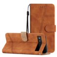thumbnail image 1 of Funda abatible para Google Pixel 6a, tipo cartera, de piel sintética, con ranuras para tarjetas, cierre magnético, protección total, correa de muñeca., 1 of 5