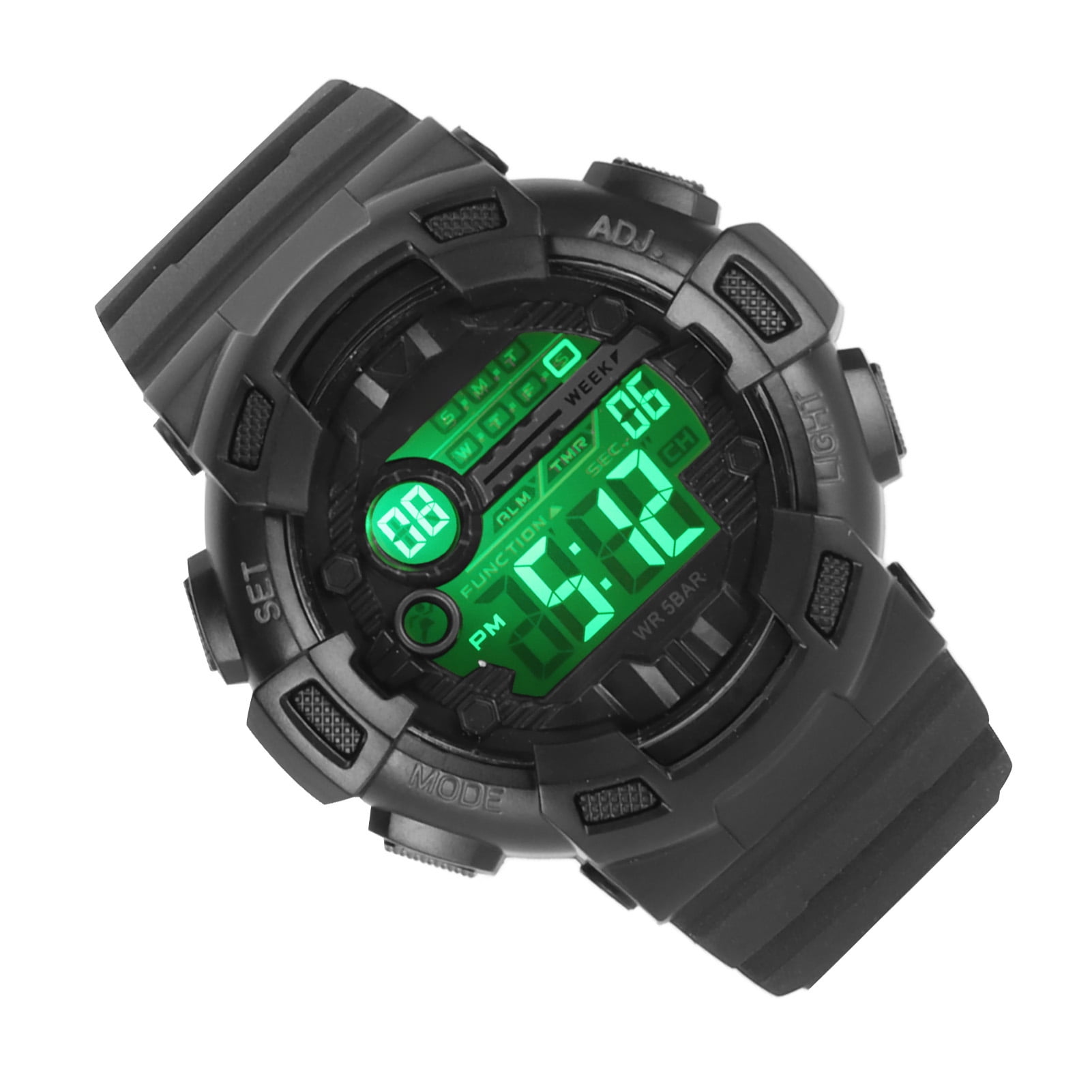 Waterproof Digital Watch Men Dual Time Sports Dual Time Sports Watch Digital Sports Watch True Excellence
