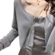 thumbnail image 5 of Camiseta de manga larga con frente abierto para mujer, camiseta transpirable y versátil de seda de hielo con frente abierto para verano, 5 of 8
