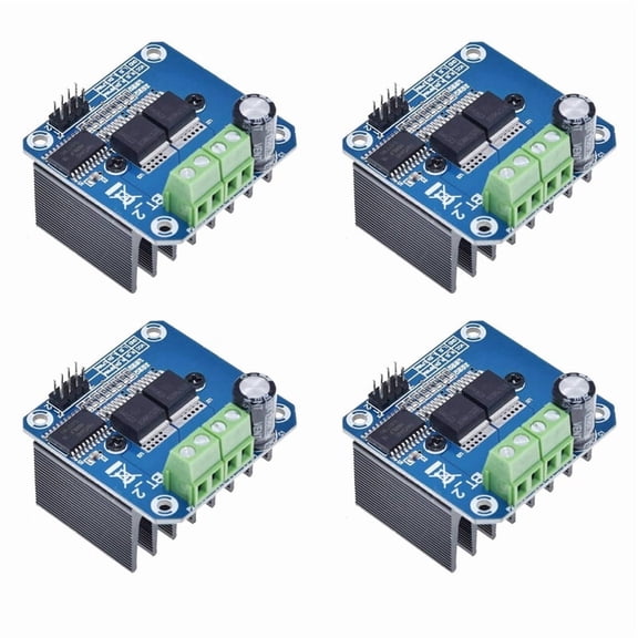 4X BTS7960 43A High Power Motor Driver Module/Smart Car Driver Module for Current Limit