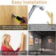 thumbnail image 4 of 40 Pieces Picture Hangers, Picture Hooks, Wall Hooks, Picture Hangers, Frame Fixing Hooks for Photo Frames.(Gold-20/Silver-20), 4 of 5