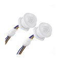 thumbnail image 1 of 2pcs Motion Sensor Light Switch 110-220v Pir Sensor Smart Detection Time Delay Adjustable Infrared, 1 of 5