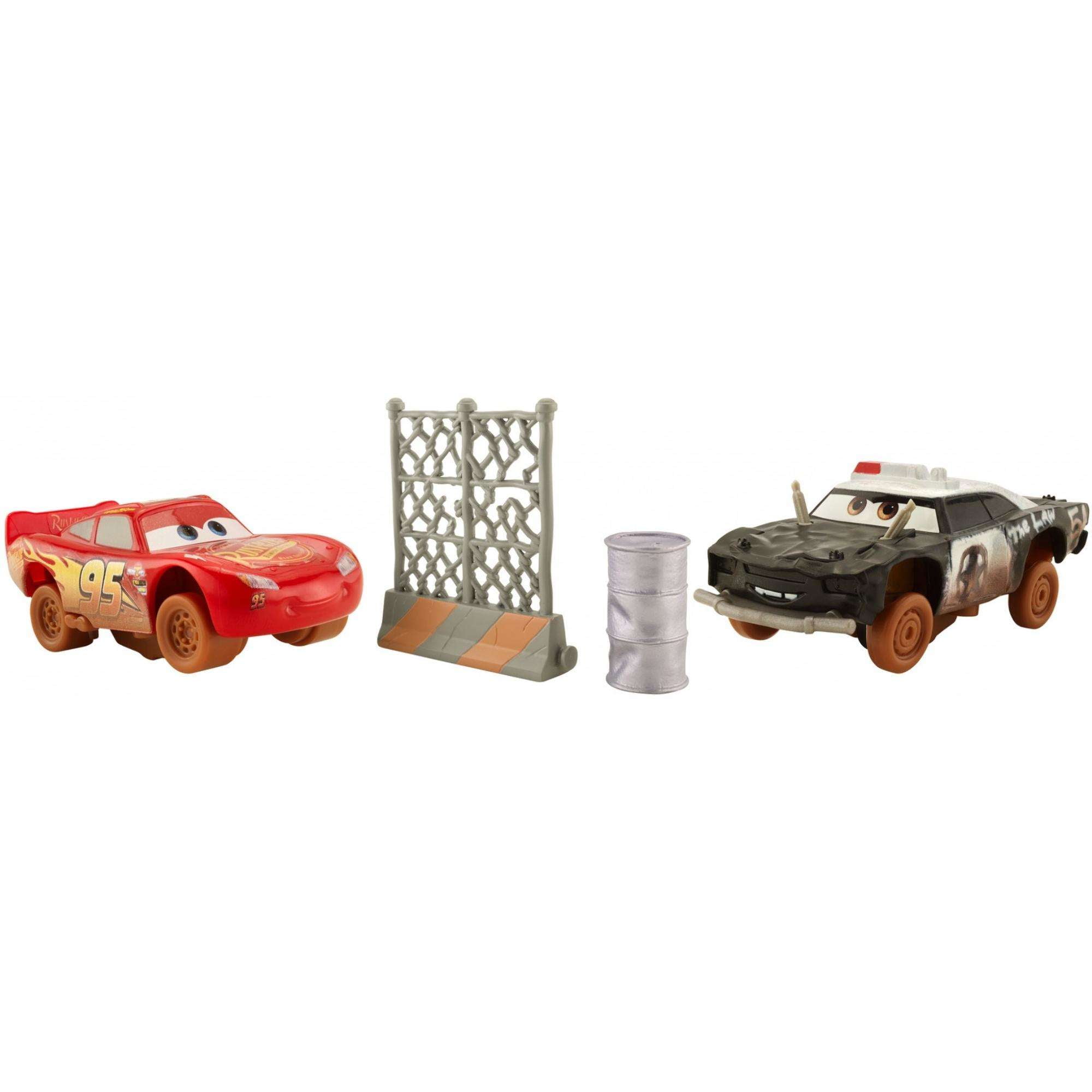 Disney Pixar Cars 3 Crazy 8 Crashers véhicule-Lightning McQueen 