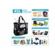thumbnail image 4 of Bolsa De Viaje Xtellar color negro Grandes Plegable Para Playa Y Compra, 4 of 4