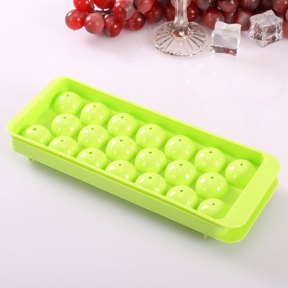 20Cavity Plastic Ice Ball Tray Maker Slow Melting Ice Cube Mold for