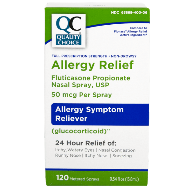 Quality Choice Propionate Allergy Nasal 0.54oz Each Walmart.com