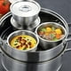 thumbnail image 2 of Stainless Steel Rice Bowl with Lid Soup Bowl Korean Cuisine Tools, 2 of 5