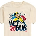 thumbnail image 3 of Marvel Deadpool & Wolverine - Hey Bub Wolverine - Men's Short Sleeve Graphic T-Shirt, 3 of 5