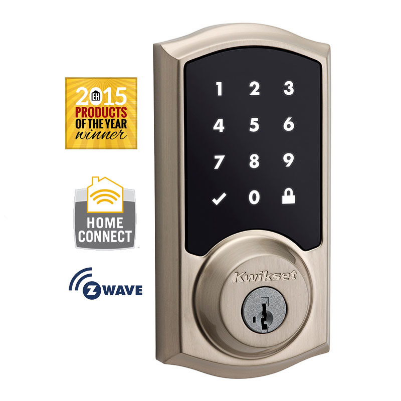 Kwikset 99160002 Satin Nickel Smartcode Touchscreen Electronic
