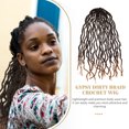 thumbnail image 3 of BRIGHTFUFU Braiding Hair Sintético En Color Café Con Ondas Y Acabado Natural Para, 3 of 6