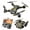 Yellow, variant on Blue Blue Wifi Fpv Drone With 1080P Camera Altitude Hold Foldable Quadcopter Obstacle Avoidance Remote Control