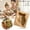 M, variant on Moulds for Baking Craft Set Embossing Wooden Cookie Moulds Decorative Tools for Christmas Thanksgiving Kitchen Home
