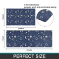 thumbnail image 7 of Dark Blue Celestial Pattern Kitchen Rugs Sets Of 2,Anti Fatigue Kitchen Mat Rugs Non Slip Washable,Decorative Kitchen Floor Mats for Kitchen,Sink,Laundry,17"x30"+17"x47", 7 of 7