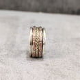 thumbnail image 6 of NEW Spinner Band, Bohemian Ring, 925 Sterling Silver Ring, Spinning Thumb Ring, Three Tone Ring, Fidget Ring, Handmade Jewelry, Christmas Oxidized, Brass Copper Band, Anxiety Ring, Mans Band Gifts, 6 of 6