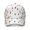 White Christmas Tree Pattern, variant on Green Christmas Tree and Star Pattern Baseball Cap, Sports Sun Cap with Snap Closure & Sweatband, Polyester Construction Gifts for Unisex Men Women