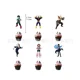thumbnail image 1 of Bonita vajilla desechable para fiesta de cumpleaños de My Hero Academia, pancarta para colgar en la tarta, globos de Hero Academia, decoración de cumpleaños, 1 of 1