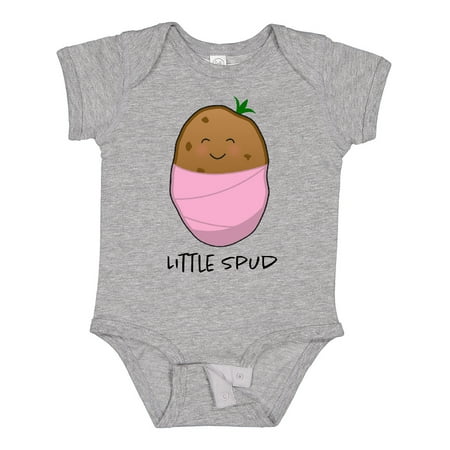 

Inktastic Little Spud Pink Gift Baby Boy or Baby Girl Bodysuit
