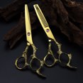 thumbnail image 5 of Hair Cutting Scissors Thinning Shears Kit 6.0 Inch Professional Hair Cutting Scissors Light And Sharp Dragon Handle Scissors For Women Men, 5 of 6