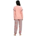 thumbnail image 3 of MintLimit Women's Long Sleeve Pajamas Set Cartoon Sleepwear Loungewear, 3 of 4