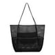 thumbnail image 1 of Bolsa de playa familiar de gran capacidad para piscina, ideal para viajes de vacaciones. Negro, 1 of 8