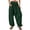 Army Green, variant on Baqcunre Womens Sweatpants Womens High Waist Wide Leg Pants Palazzo Pants Beach Loose Baggy Harem Pants With Pockets Joggers Pants For Women Womens Pants Black S