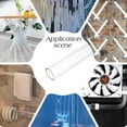 thumbnail image 5 of Transparent Acrylic Pipe Rigid Round Tube for Lamps and Lanterns Clear 305x30mm, 5 of 9