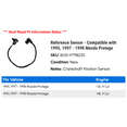 thumbnail image 2 of Reference Sensor - Compatible with 1995, 1997 - 1998 Mazda Protege, 2 of 2