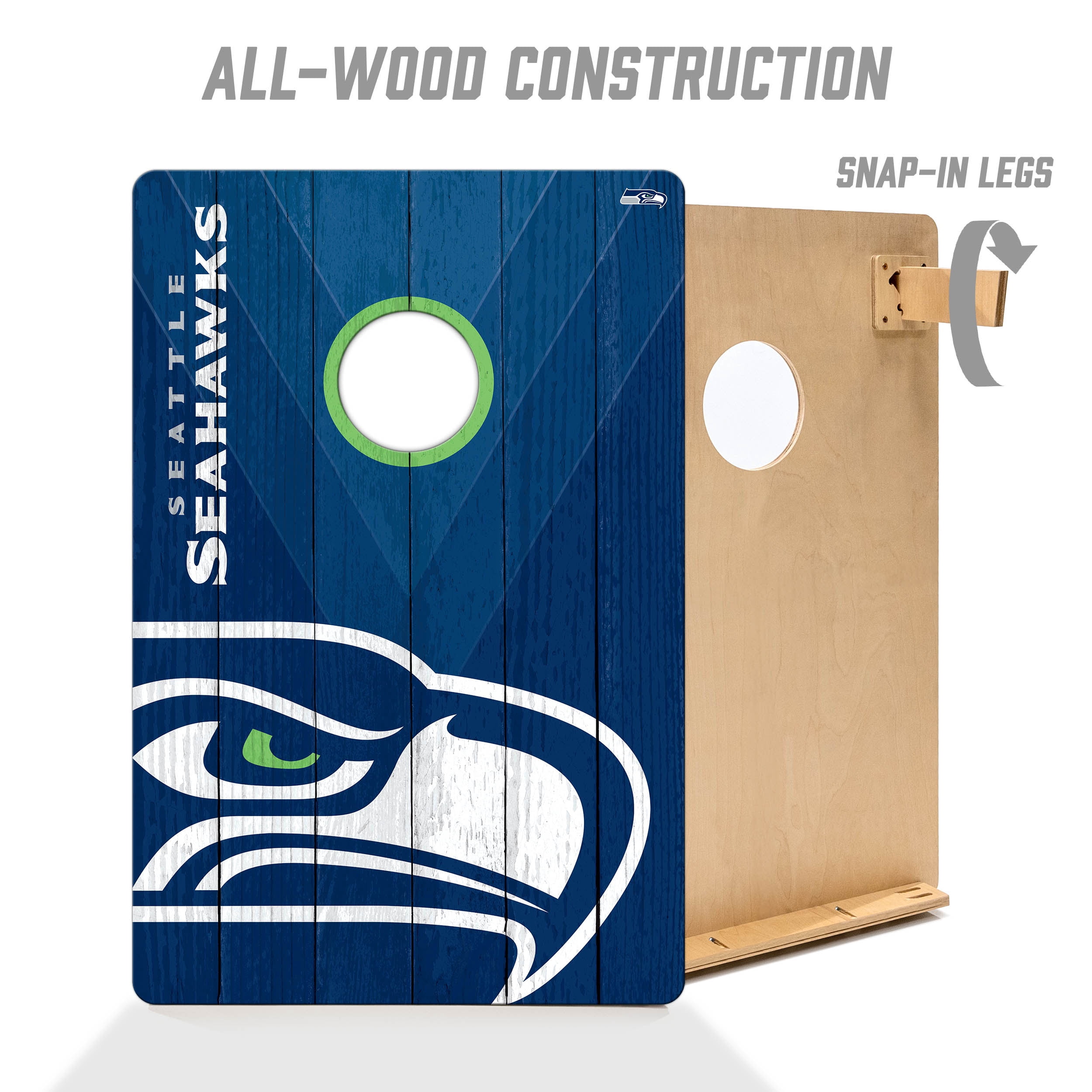 YouTheFan NFL Seattle Seahawks 2' x 3' Cornhole Game