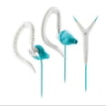 thumbnail image 2 of Yurbuds Focus 400 For Women Sport Earphones with mic - in-ear - over-the-ear mount - wired - 3.5 mm jack - aqua, 2 of 2