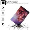 thumbnail image 4 of Allytech for Samsung Galaxy S6 Lite Case 10.4" 2022/2020, Premium PU Leather Folio Stand Shell with Card Slots Holder Auto Sleep Wake Protective Wallet Case for SM-P610/P615/P613/P619, Big Lion, 4 of 6