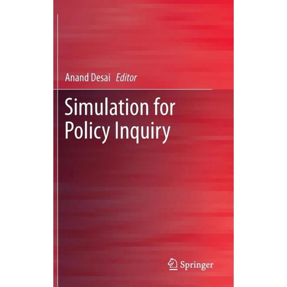 Simulation for Policy Inquiry, (Hardcover)